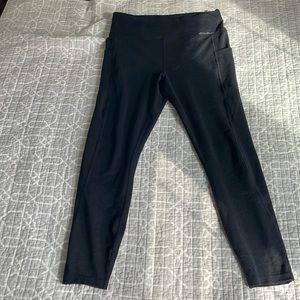 LIKE NEW Eddie Bauer Black Leggings with Pockets